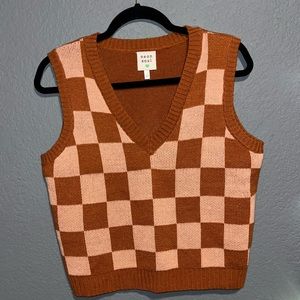 New sweater vest